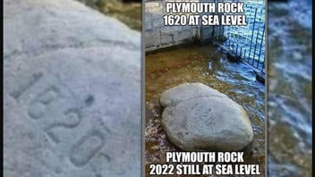 Fact Check: Plymouth Rock Is NOT A Marker Of Sea Level History