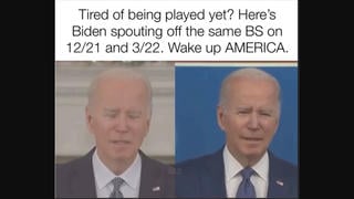 Fact Check: Biden Did NOT Make Same Speech On 12/21 And 3/22