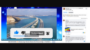 Fact Check: This Video Does NOT Show Ukraine Attacking Kerch Strait Bridge in Crimea 