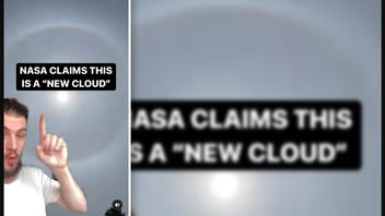 Fact Check: NASA Did NOT Identify 'New Cloud' Called A Sundog In 1998