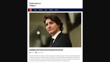 Fact Check: Justin Trudeau Is NOT Under Interpol Investigation For Genocide