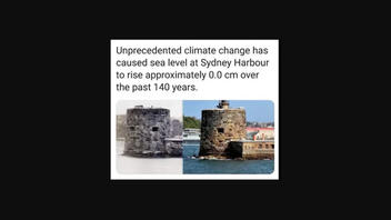 Fact Check: Photos Do NOT Prove That Sea Levels Aren't Rising -- They Are