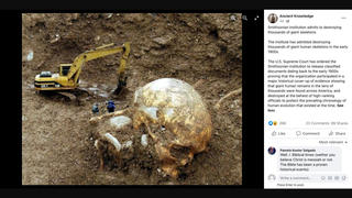 Fact Check: Smithsonian Did NOT Destroy Giant Skeletons -- It's An Internet Hoax