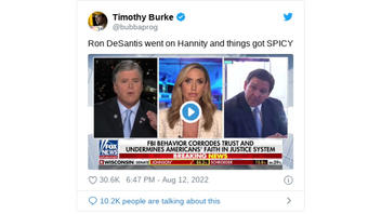 Fact Check: Video Does NOT Show Gov. Ron DeSantis On Hannity Talking About Mar-A-Lago Search -- It's Doctored Video