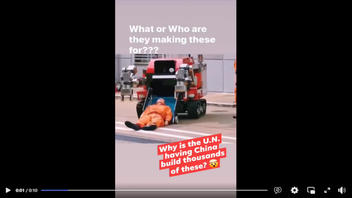 Fact Check: UN Is NOT 'Having China Build Thousands' Of Robots That Could Scoop Up Human Bodies