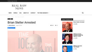 Fact Check: Brian Stelter Was NOT Arrested By U.S. Military