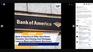 Fact Check: Bank Of America Mortgage Program Is NOT Only Available For Black, Hispanic Borrowers