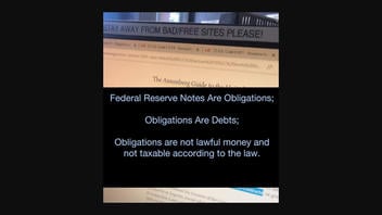 Fact Check: Gold And Silver Are NOT The Only 'Lawful' US Money; Federal Reserve Notes ARE Taxable