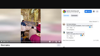 Fact Check: Video Does NOT Show Queen Elizabeth II In Coffin As Post's Timing, Content Imply