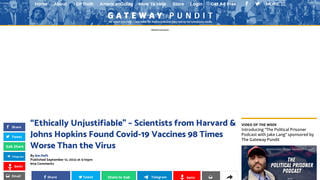 Fact Check: COVID-19 Vaccines Are NOT '98 Times Worse Than The Virus' -- Benefits 'Far Outweigh The Risk Of Serious Health Effects'