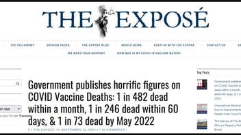 Fact Check: England Did NOT Publish 'Horrific Figures On COVID Vaccine Deaths' -- Data Does NOT Link Deaths To Shots