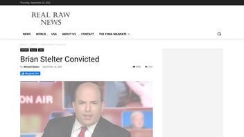 Fact Check: Military Tribunal Did NOT Convict, Recommend Execution of Brian Stelter