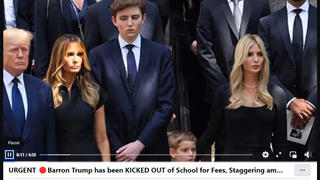 Fact Check: Barron Trump Was NOT Kicked Out Of School -- False Clickbait Title Does NOT Match Video Content