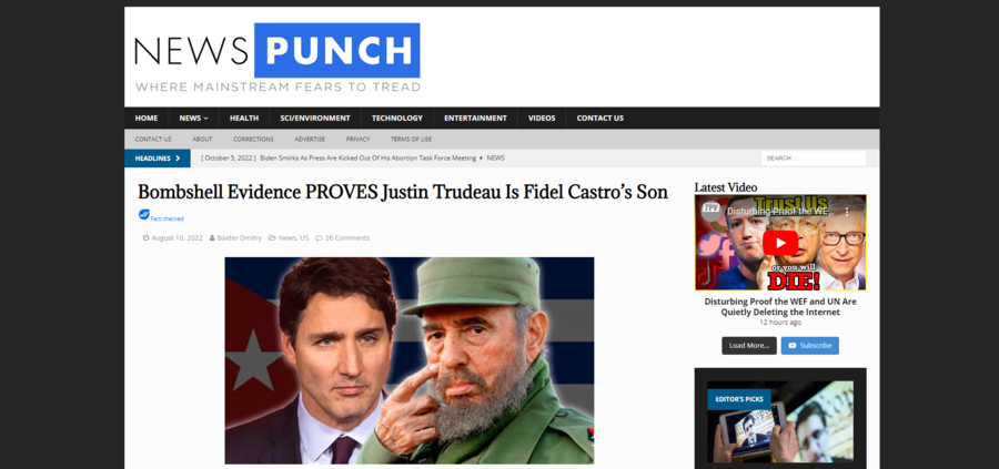 castro trudeau NewsPunch article.png