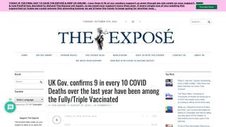 Fact Check: Numbers Only Part Of Reason Triple-Vaccinated Account For 9 Of 10 COVID Deaths In England Over Last Year
