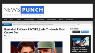 Fact Check: Justin Trudeau Is NOT Fidel Castro's Son