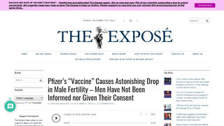 Fact Check: Pfizer's COVID Vaccine Does NOT Cause 'Astonishing Drop In Male Fertility' -- Sperm Count Dip Is Temporary