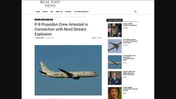 Fact Check: NO Evidence P-8 Poseidon Crew Arrested in Connection with Nord Stream Explosion