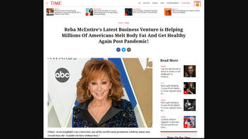 Fact Check: Fake Website Uses Fake Celebrity Interviews To Flog Keto Weight Loss Products