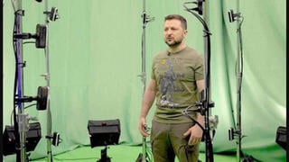Fact Check: Green-Screen-Studio Photo Does NOT Reveal Deception By Zelenskyy