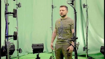 Fact Check: Green-Screen-Studio Photo Does NOT Reveal Deception By Zelenskyy