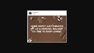 Fact Check: Home Depot Did NOT Donate $1.7 Million To Herschel Walker -- Co-Founder Who Left Company In 2022 Did