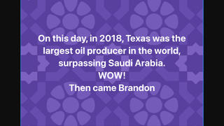 Fact Check: Texas Did NOT Produce More Oil Than Saudi Arabia On October 7, 2018