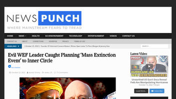 Fact Check: 'Evil WEF Leader' Was NOT Caught Planning 'Mass Extinction Event'