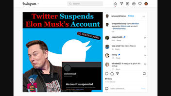 Fact Check: Twitter Did NOT Suspend Elon Musk's Account