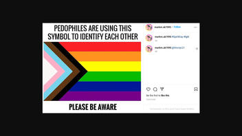 Fact Check: Progress Pride Flag Does NOT Represent Pedophilia