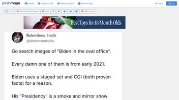 Fact Check: Pictures Of Biden In Oval Office Are NOT Only From 'Early 2021'