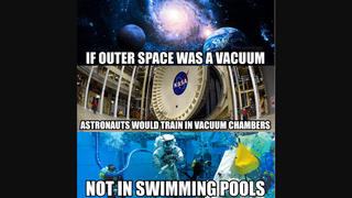 Fact Check: Astronauts Do NOT Only Train In Swimming Pools -- NASA Says It Uses Vacuum Chambers, Too