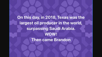 Fact Check: Texas Did NOT Produce More Oil Than Saudi Arabia On October 7, 2018