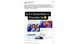Fact Check: Serial Killer NOT Active In Charlotte, North Carolina -- Police Say Cases NOT Related