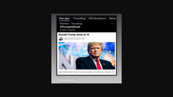 Fact Check: CNN Did NOT Report Trump Died Of Autoerotic Asphyxiation