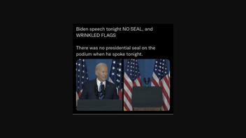 Fact Check: Lack Of Presidential Seal Does NOT Mean Biden Isn't President