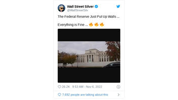 Fact Check: Federal Reserve Did NOT Put Up 'Walls' Outside Its Building -- They're Renovating The Structure