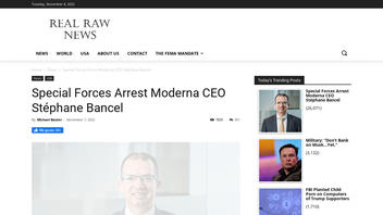 Fact Check: US Special Forces Did NOT Arrest Moderna CEO Stéphane Bancel 