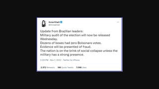 Fact Check: 'Dozens Of Boxes' With 'Zero Bolsonaro votes' Do NOT Prove Election Fraud - Brazil Votes Electronically