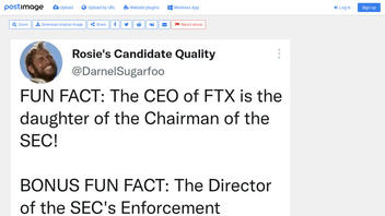 Fact Check: FTX CEO Is NOT Daughter Of SEC Chairman