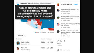 Fact Check: Arizona Election Officials Did NOT Say 'We Accidentally Mixed Un-Counted Votes With Counted Votes, Maybe 15 To 17 Thousand'
