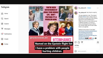 Fact Check: Tom Hanks Was NOT Named On Jeffrey Epstein's Flight List