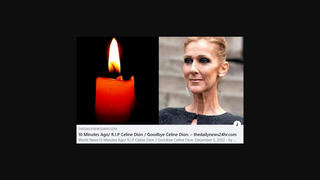 Fact Check: Celine Dion Has NOT Passed Away As Of December 6, 2022
