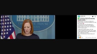 Fact Check: Jen Psaki Did NOT Announce 'Inflation Relief' In December 2022 For Americans Making Less Than $50,000