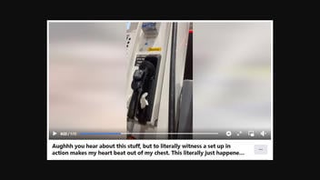 Fact Check: NO Evidence Toxin-Laced Tissue Was Placed In Georgia Gas Pump Handle By Human Traffickers