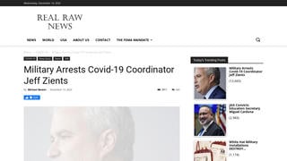 Fact Check: COVID Response Coordinator Was NOT Arrested By Military On December 12, 2022