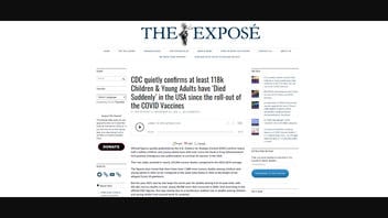 Fact Check: CDC Did NOT 'Quietly' Confirm 118,000 Children, Young Adults 'Died Suddenly' From COVID-19 Vaccine Rollout
