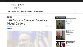 Fact Check: Military Did NOT Convict U.S. Secretary of Education Miguel Cardona