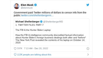 Fact Check: FBI Payments In 'Twitter Files: Part 7' Were NOT For Censoring -- They Were For Providing Information