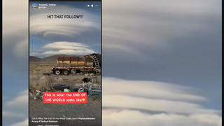 Fact Check: Dramatic Lenticular Cloud Layers Do NOT Signal End Of World Or Even Storm 